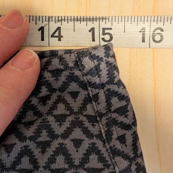 prAna Printed Active Skort – Gray & Black – Size Medium - Picture 6 of 7